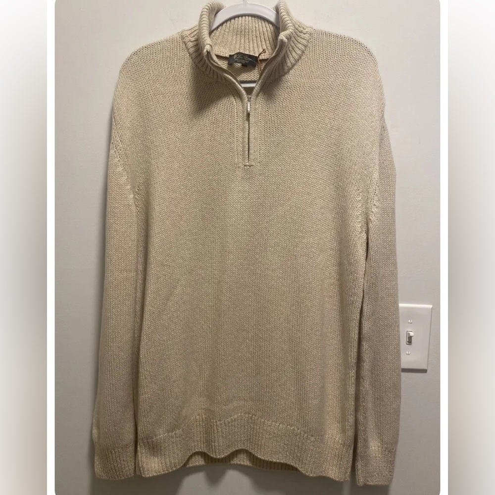 *UNAVAILABLE * sold on another platformLORO PIANA MENS SWEATER 100 PERCENT